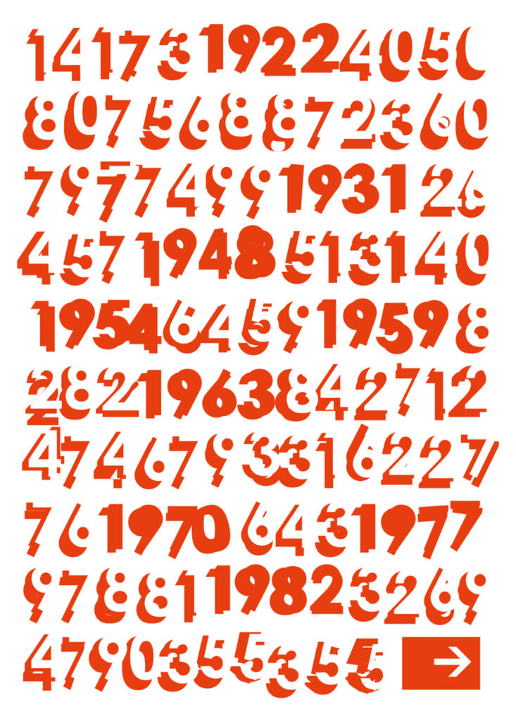 Trouvé / Visitenkarte Vorderseite